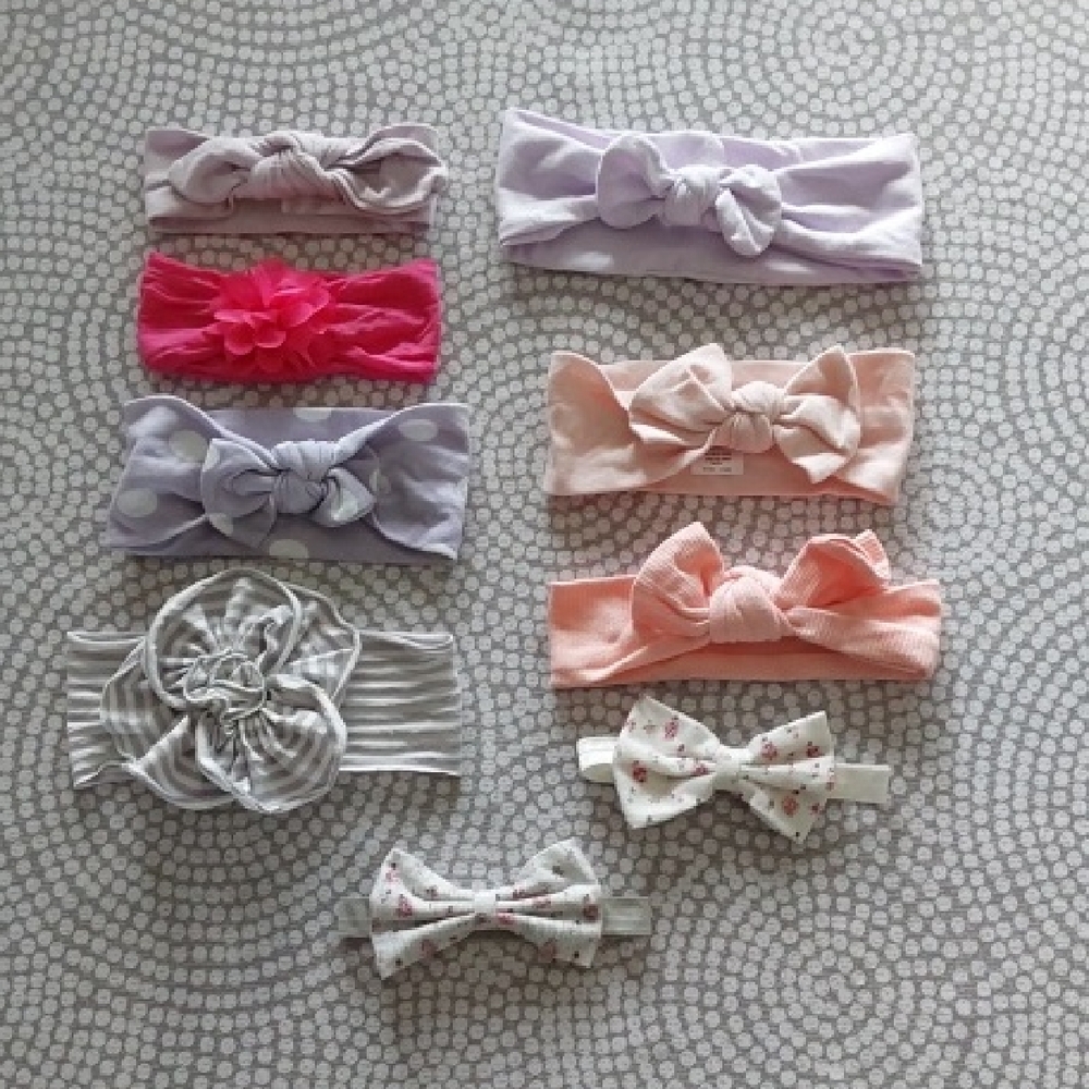 Assorted Colorful Kids Headbands Set